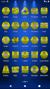Yellow Icon Pack ✨Free✨ screenshot 21