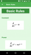 Derivative - Integral Formulas screenshot 2