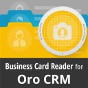 Escáner de tarjetas de visita para Oro CRM Icon