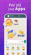 WhatsLov: Emoji d'amour WAStickerApps. Gif gratuit screenshot 3