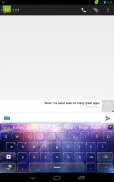 आकाशगंगा कीबोर्ड screenshot 11