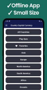 Country Capitals and Currency screenshot 3