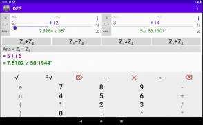 Complex Number Calculator screenshot 2