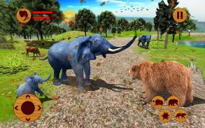 Wild Elephant Family Simulator screenshot 22