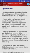 Arthritis Gout Uric Acid Diet screenshot 6