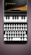 Piano Tile Emoji Keyboard Theme screenshot 2