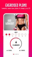 Abs exercises 21 days fitness: Lose belly fat screenshot 6