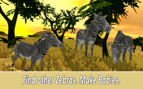 Zebra Family Simulator screenshot 1