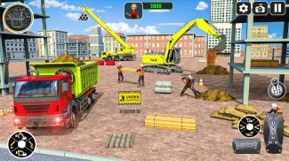 شهر ساخت و ساز شبیه ساز: لیفتراک کامیون بازی screenshot 3