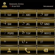 Dialer Gold 2 Theme screenshot 5