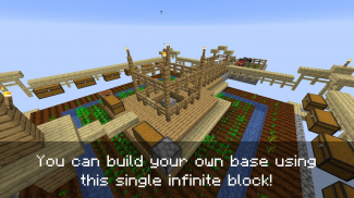 One block survival for MCPE screenshot 1