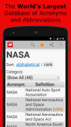Acronym Finder screenshot 2