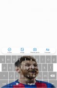 Messi themed keyboard screenshot 1