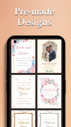 Custom Wedding Cards Maker screenshot 1