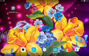 Abstract Flower Live Wallpaper screenshot 0