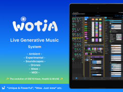 Wotja: Live Generative Music screenshot 15