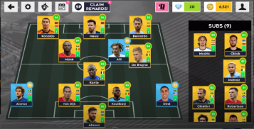Dream Top League Soccer Strike screenshot 0