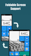 スクエアホーム:ランチャー - Windowsスタイル screenshot 9