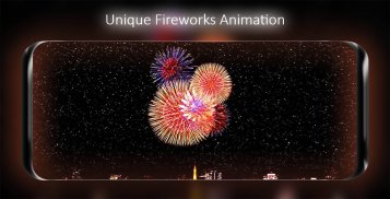 Fond de feux d'artifice animés screenshot 13