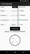 Circle Calculator screenshot 2