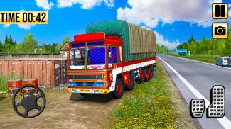 Heavy Cargo Truck Driving Sim screenshot 3