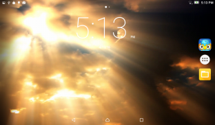 Sunset Clouds Live Wallpaper screenshot 3