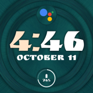 Watch Face Theme Bubble Cloud screenshot 21