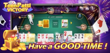 Teen Patti-Victory：Fun and easy poker game screenshot 1