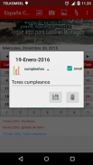 España Calendario 2016 screenshot 1