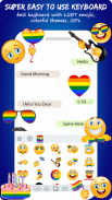 LGBT Emoji Sticker Keyboard screenshot 4