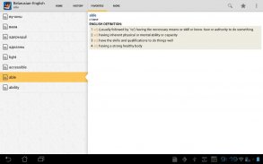 Belarusian<>English Dictionary screenshot 6