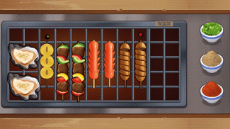 深夜烧烤店 - 美食烹饪模拟经营游戏 screenshot 0