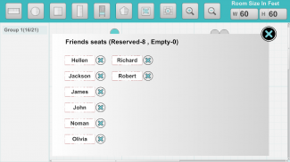 Seating Arrangement screenshot 4