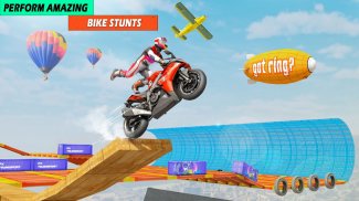 Bike Stunt Races: Mega Ramps screenshot 1