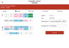 Amarnath Travels - Bus Tickets screenshot 5