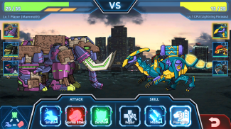 Dino Robot Battle Field: War screenshot 2