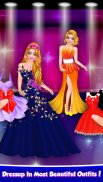 Flower Doll Fashion Show Salon Dress Up Game screenshot 8