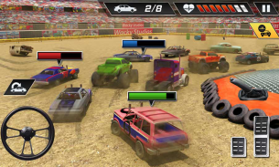 Xtreme Demolition Derby Racing- Muscle Cars Crash screenshot 4