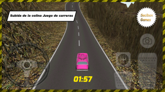 Extreme Pink Hill Climb Racing screenshot 0