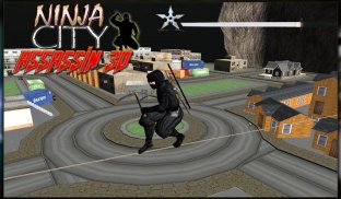 City Ninja Assassin Warrior 3D screenshot 5