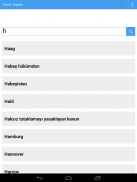 English Turkish Dictionary screenshot 1