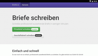 Briefe schreiben als PDF screenshot 12