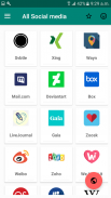 Tutti i social media (lite) in un'unica app. screenshot 4