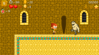 Super Macaco Saltador - Jogo de saltar com níveis screenshot 9