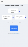 Sample Size Calculator screenshot 1