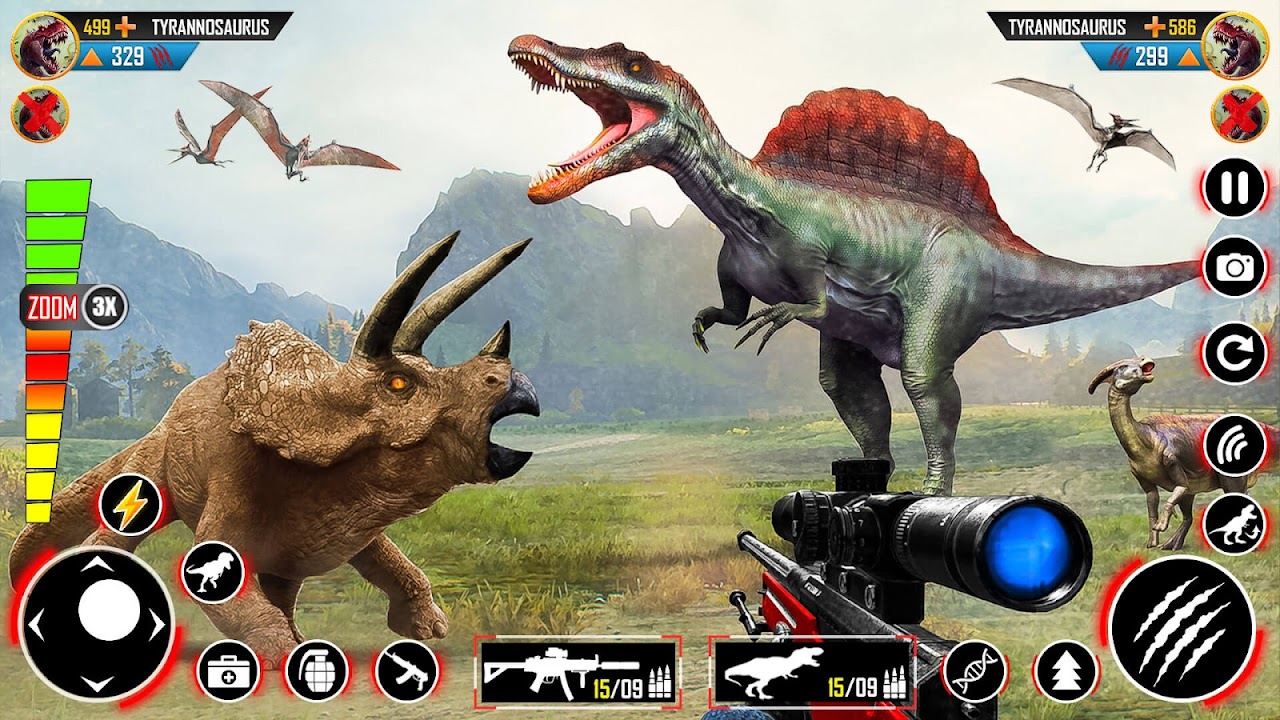 Dino Hunter: Wild Dinosaurs Hunting Survival Games