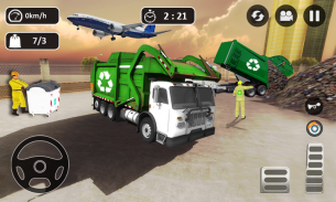 Garbage Trash Truck Driving 20 screenshot 0