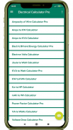 Circuitmix - Electrical Calculator PRO screenshot 0