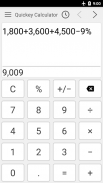 Quickey Calculator-Easy&Simple screenshot 6