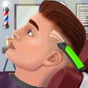 Barber Shop Hair Cutting Salon Icon